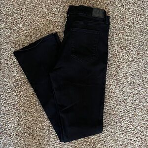 American Eagle Outfitters Women's Classic Black Skinny Kick Jeans